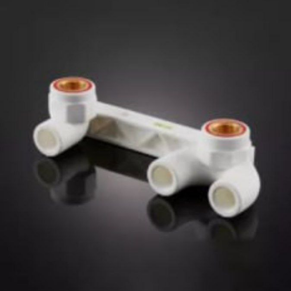 Двойной отвод с креплением 25/15 В/Р